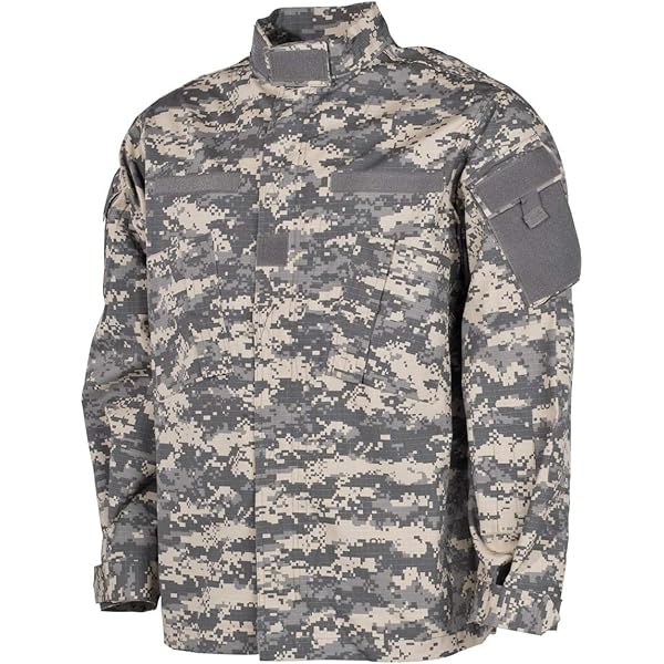 U.S. Army Men's Field Coat デジタル迷彩 US Army ACU Combat Uniform Top Field Jacket Men's M Long Digital